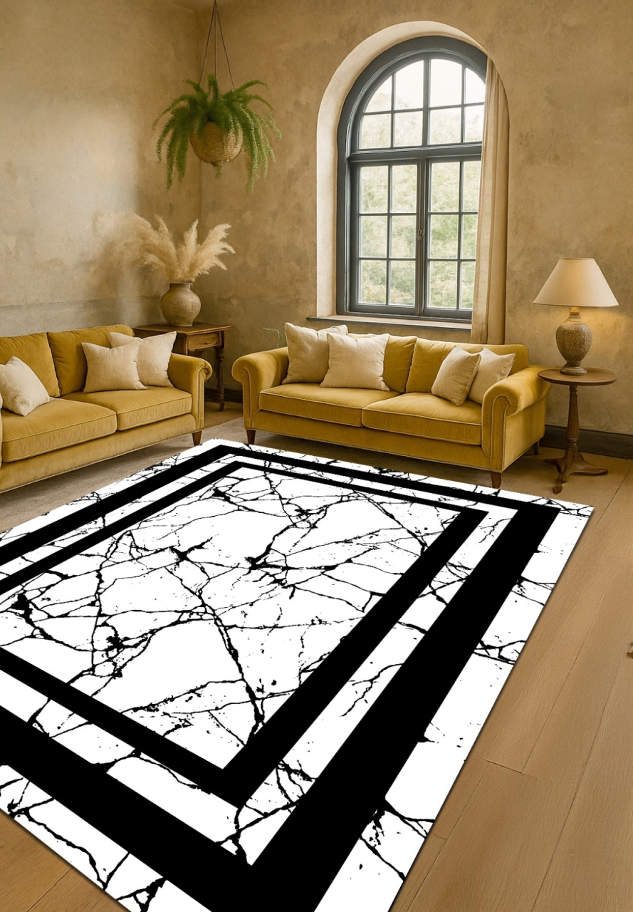 Covor mocheta antiderapant Digital 3 D, 60 X 110 CM [4]