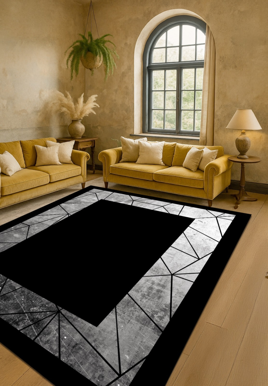 Covor mocheta antiderapant Digital 3 D, 60 X 110 CM [4]