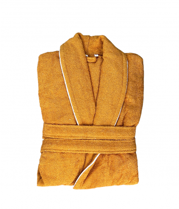 Halat din bumbac Galben mustar, masura L [3]