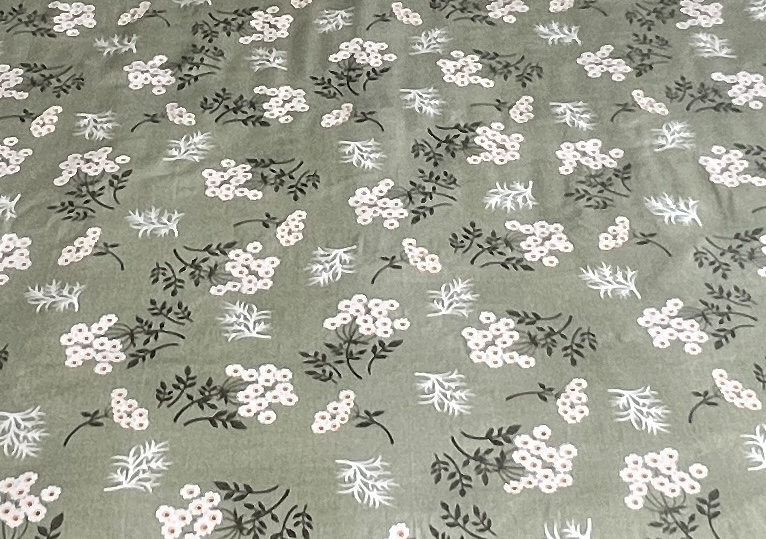 Lenjerie de pat dublu, 4 piese, bumbac 100%, Verde [2]