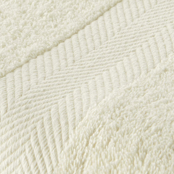 Prosop de baie, 70 x 140 cm, Crem, bumbac, 550gr/mp [2]