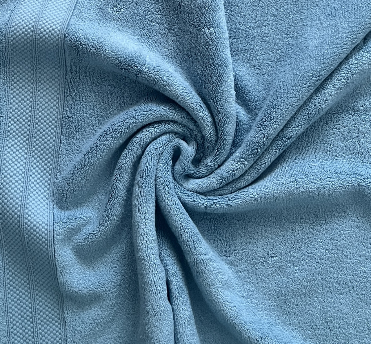 Prosop de baie, 70 x 140 cm, Turcoaz, bumbac, 650 gr/mp [3]