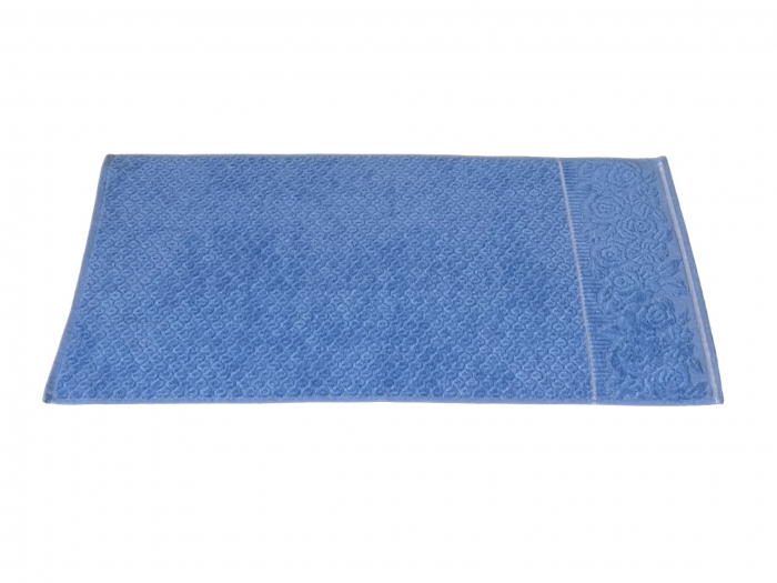 Prosop de fata 50 x 90 cm, Albastru, bumbac, 450 gr/mp [4]