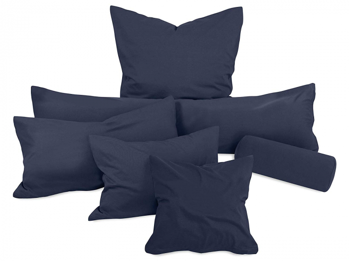 Set 2 fete de perna, 50 x 70 cm, bumbac, Bleumarin [4]