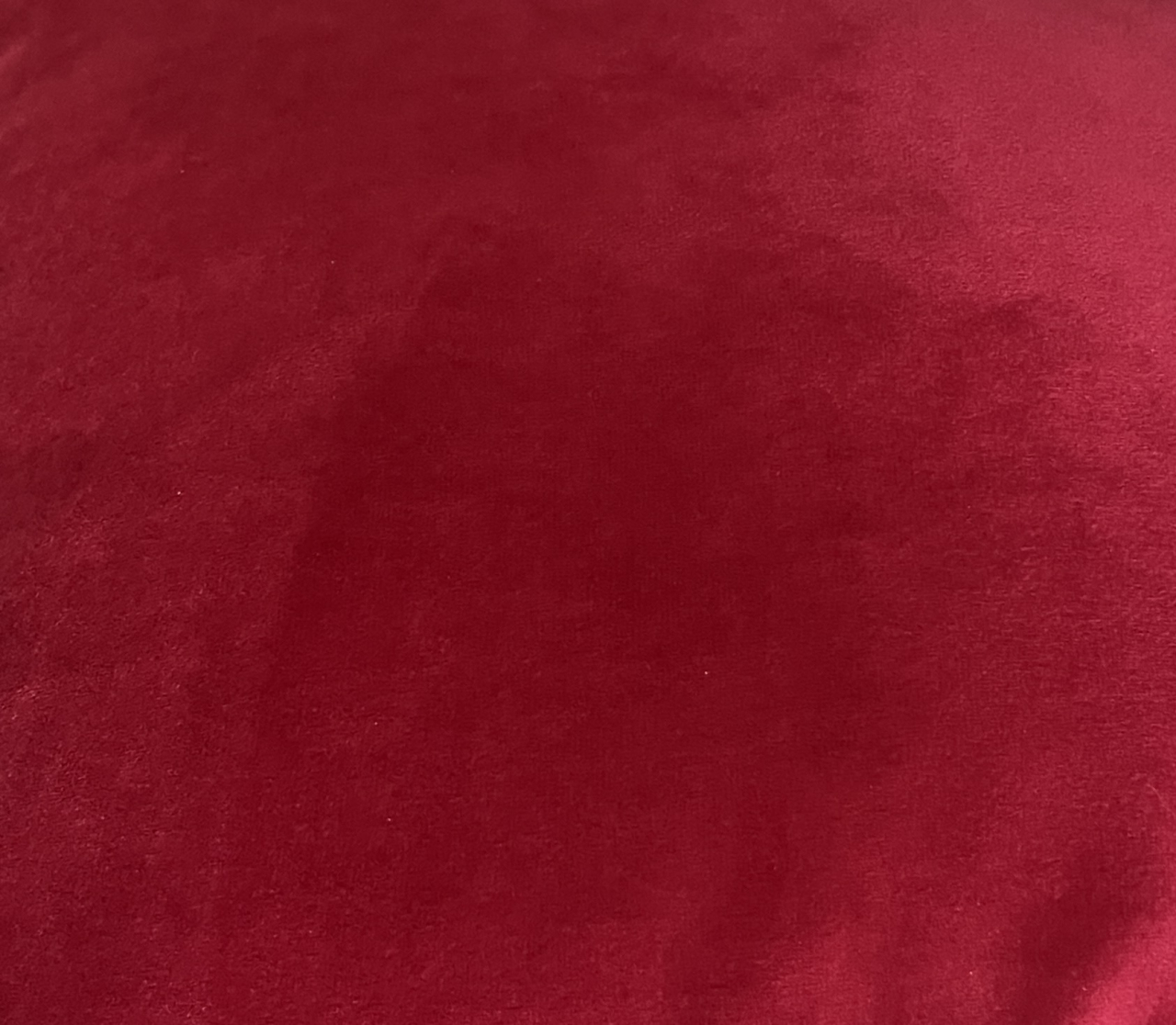 Set 2 fete perna 42 x 42 cm, material catifea, Rosu [4]