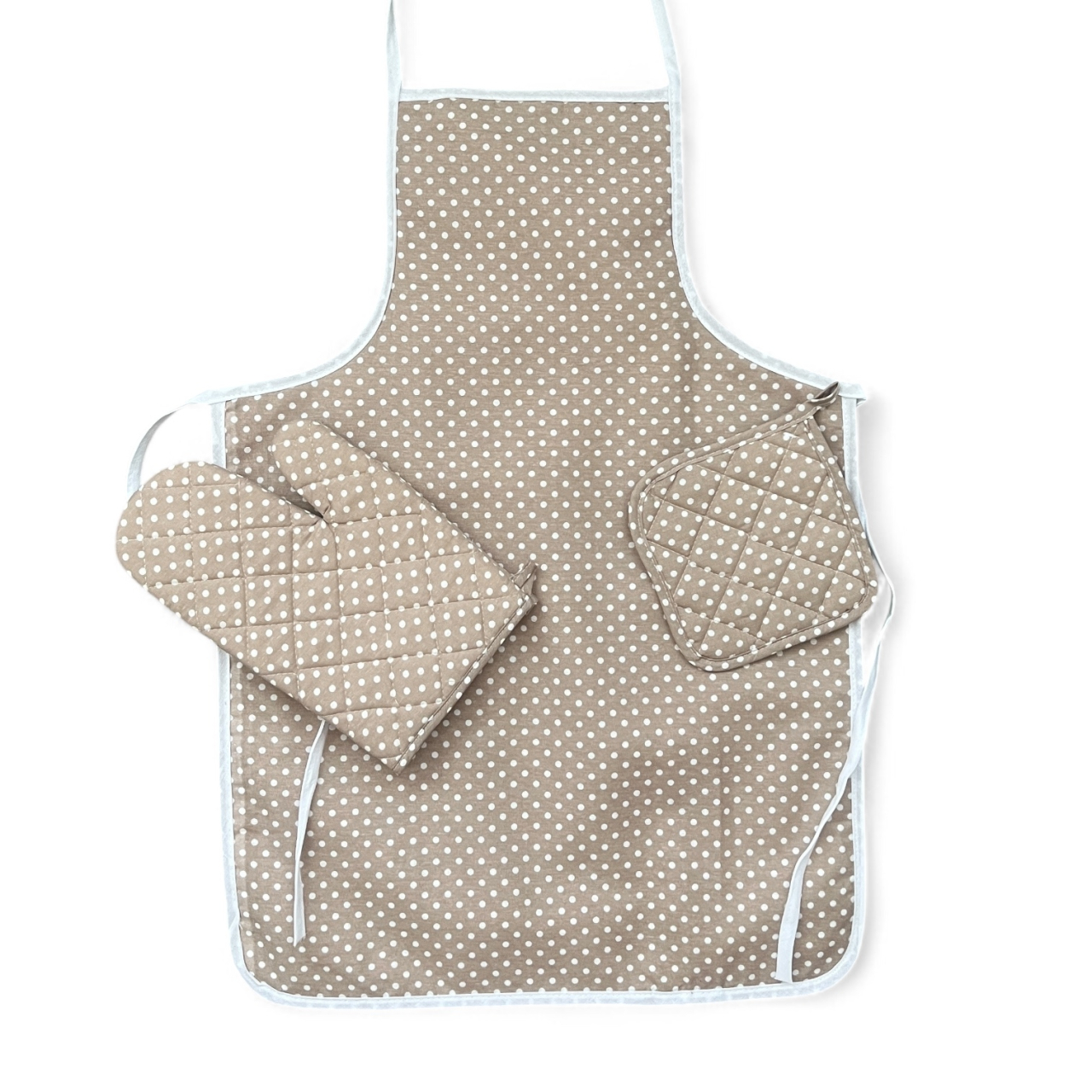 Sort de bucatarie 3 piese, impermeabil, Crem [3]