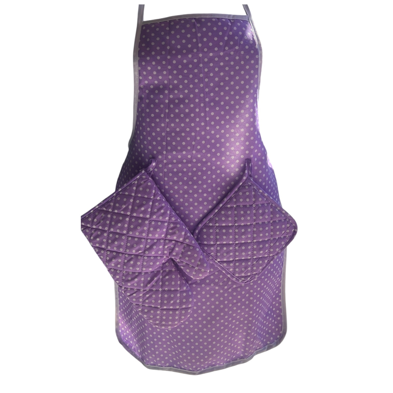 Sort de bucatarie 3 piese, impermeabil, Mov [2]