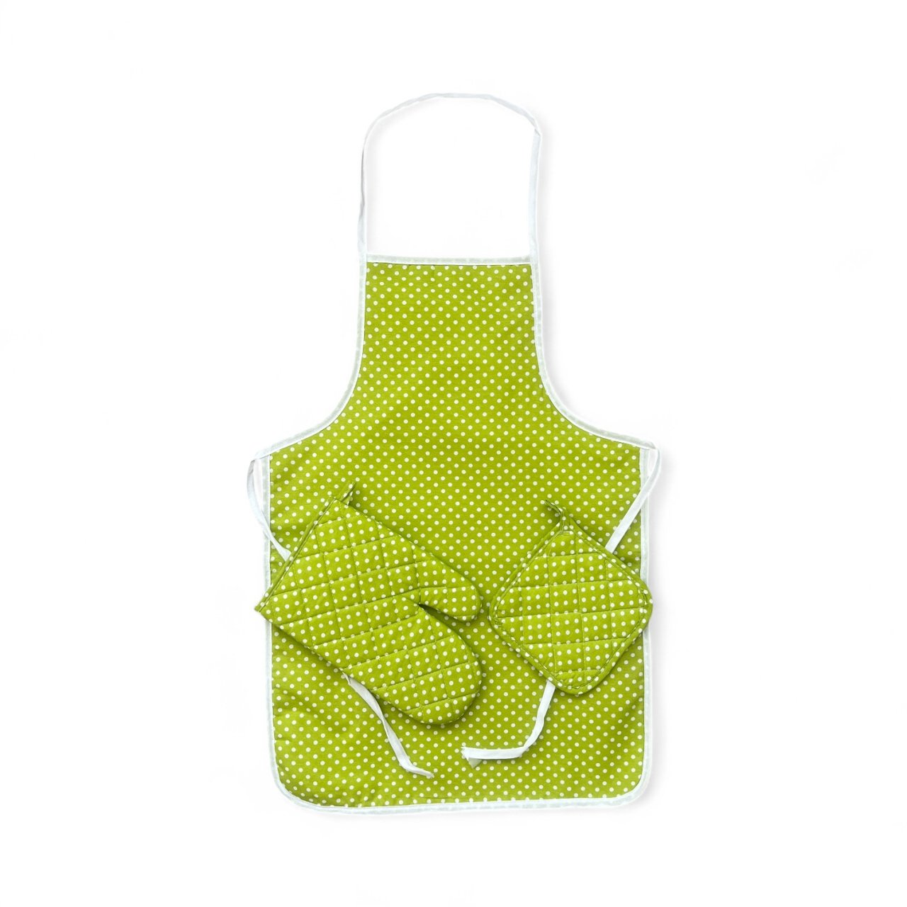 Sort de bucatarie 3 piese, impermeabil, Verde fistic [3]