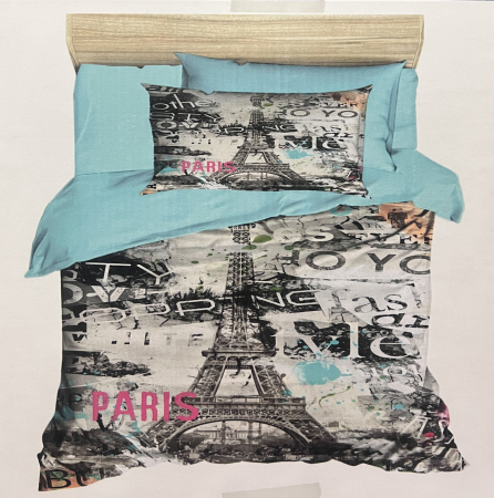 Lenjerii de pat - Cearceaf de pilota 135 x 200 cm, bumbac satinat