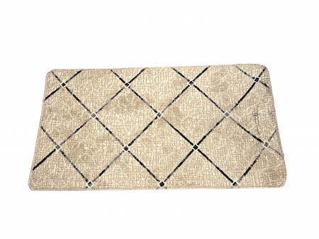 Covor antiderapant 60 X 100 cm, Maro/negru [2]