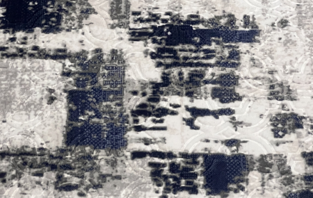 Covor antiderapant 60 X 100 cm, Albastru/gri [1]