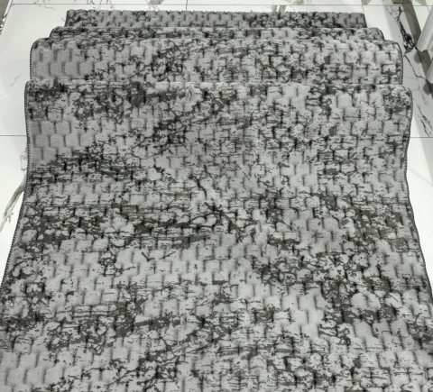 Covor antiderapant Modern 80 x 200 cm, Gri albastrui [4]