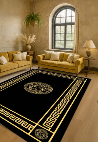 Covoare baie, living, camera, bucatarie - Covor mocheta antiderapant Digital 3 D, 60 X 110 CM