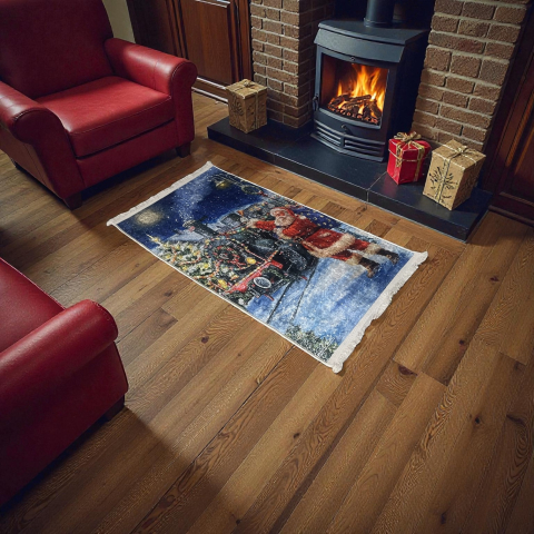 Covor mocheta CRACIUN antiderapant Digital 3 D, 60 X 110 CM [3]