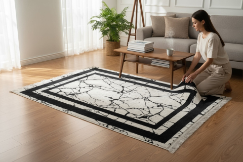 Covor traversa antiderapant Digital 3 D, 80 X 150 cm [3]