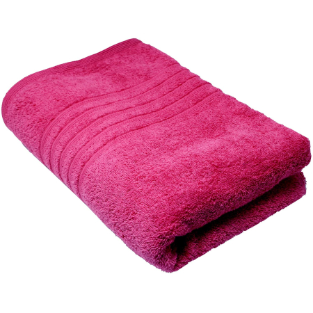 Prosoape - Sorturi - Prosop de baie, 100% bumbac, 70 x 140 cm, Culoarea roz, 550 gr/mp