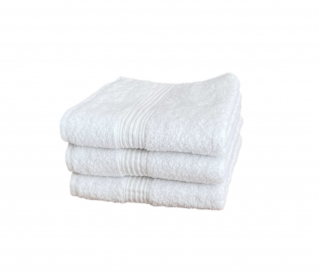 Prosop de baie, 70 x 140 cm, Alb, bumbac, 550gr/mp [1]