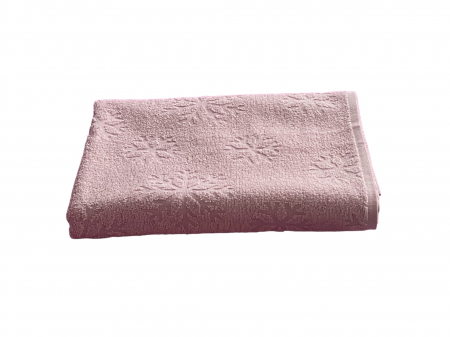 Prosop de baie, 70 x 140 cm, bumbac, 450gr/mp, Roz pudra [2]