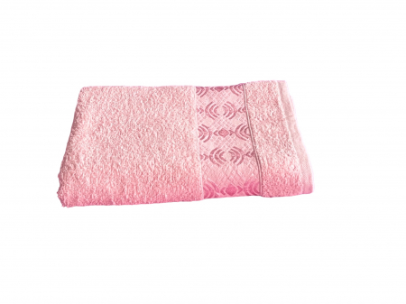 Prosop de baie, 70 x 140 cm, bumbac, 450gr/mp, Roz [3]
