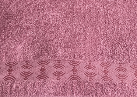 Prosop de baie, 70 x 140 cm, bumbac, 450gr/mp, Roz inchis [1]
