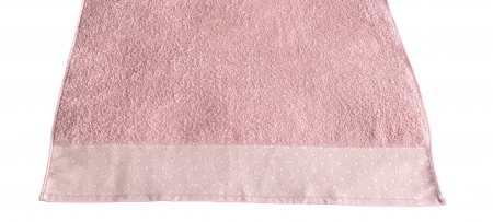 Prosop de baie, 70 x 140 cm, bumbac, 450gr/mp, Roz pudra [1]