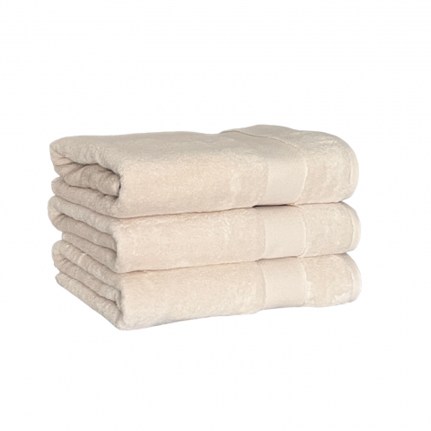 Prosop de baie, 70 x 140 cm, bumbac, 650gr/mp, Crem [5]