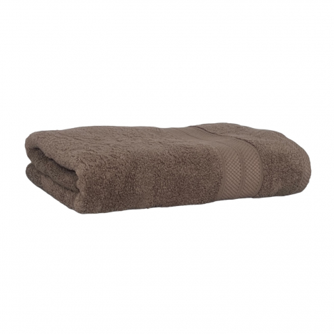 Prosop de baie, 70 x 140 cm, Maro, bumbac, 650gr/mp [2]