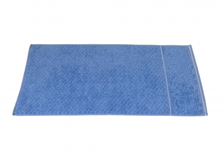 Prosop de fata 50 x 90 cm, Albastru, bumbac, 450 gr/mp [3]