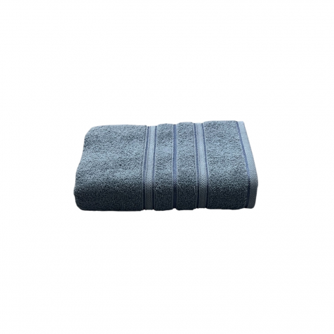 Prosop de fata 50 x 90 cm, Albastru indigo, bumbac, 190 gr [4]