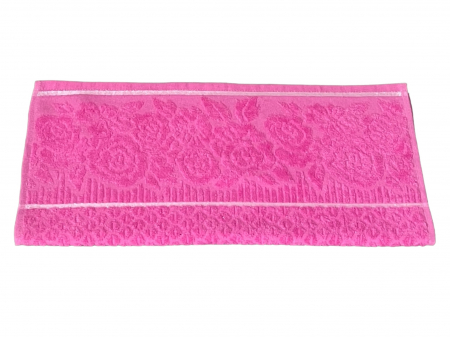 Prosop de fata 50 x 90 cm, Roz, bumbac, 450gr/mp [3]