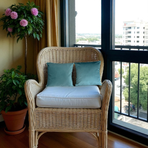 Perne - Fete de perne - Set 2 fete perna 42 x 42 cm, material catifea, Turcoaz