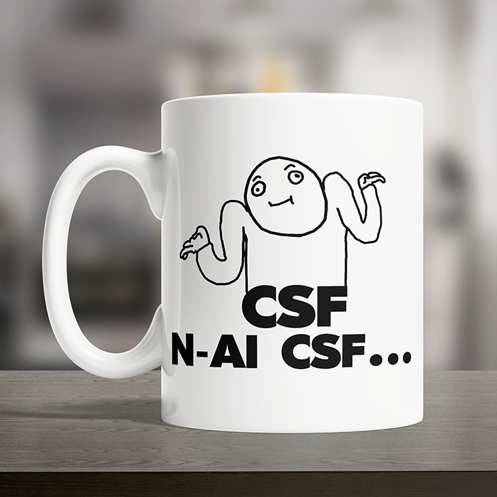 Cana personalizata "CSF... n-ai CSF" [1]