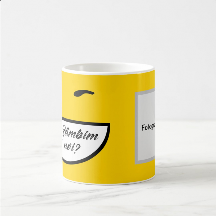 Cana personalizata cu text - Mai radem si noi? [5]