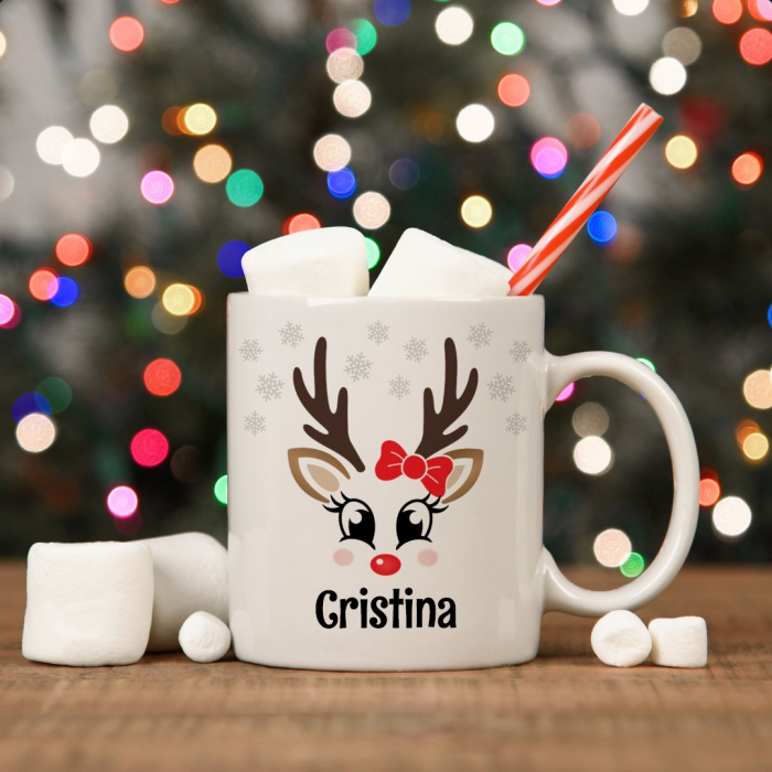 Cana personalizata de Craciun cu nume [1]