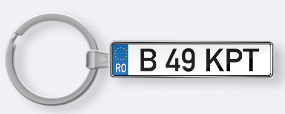 Pachet promo - Portofel auto personalizat + breloc auto personalizat [3]