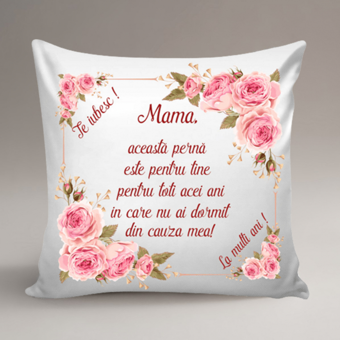 La Multi Ani Mamaie Perna personalizata cu text , La multi ani , Mama!