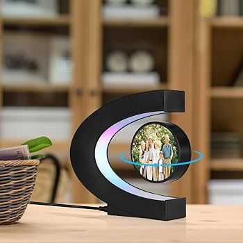 Rama Foto Magnetica Levitanta cu Iluminare RGB personalizata [2]