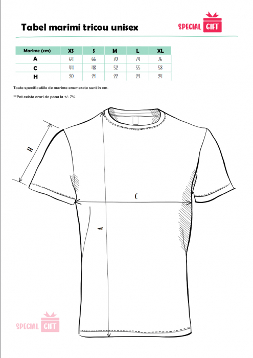Tricou personalizat cu text – Cacule matematice [2]