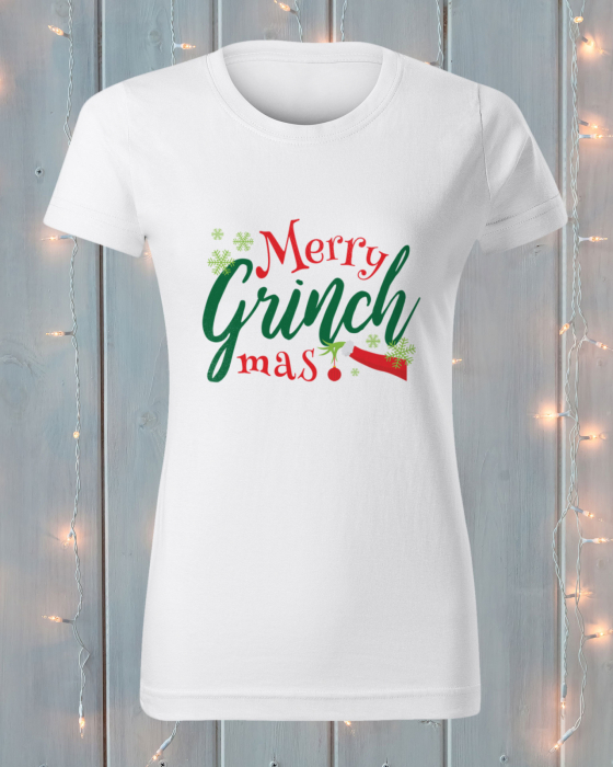 Tricou personalizat de Craciun - Merry Grinchmas [1]
