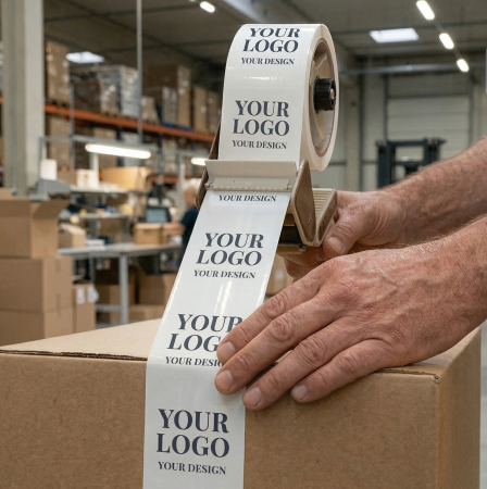 Produse B2B - Banda adeziva personalizata