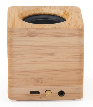 Boxa portabila Bluetooth din bambus personalizata [2]