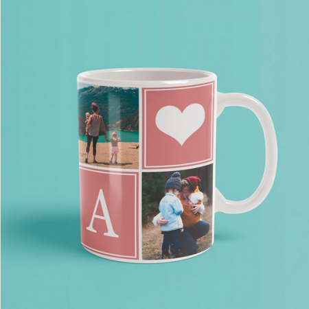 Cana personalizata cu 5 poze - mama [1]