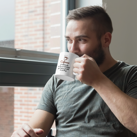 Cana personalizata cu text - Cafeaua de dimineata [1]