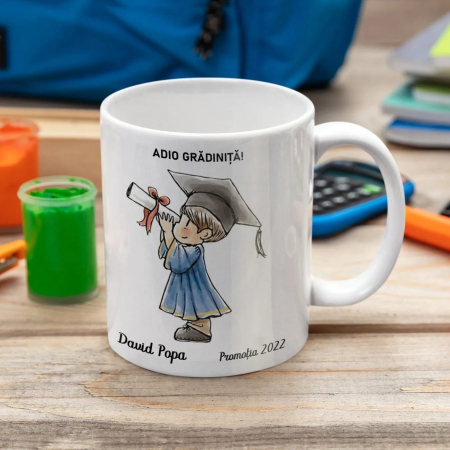 Cana personalizata cu un nume - adio gradinita! [1]