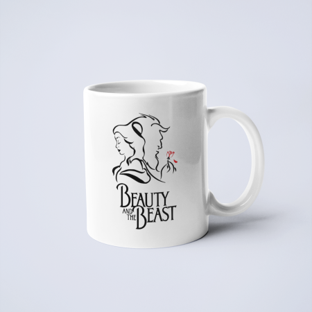 Cana personalizata model - Beauty and the Beast [0]