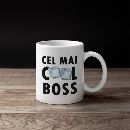 Căni personalizate - Cana personalizata model - Cel mai cool boss
