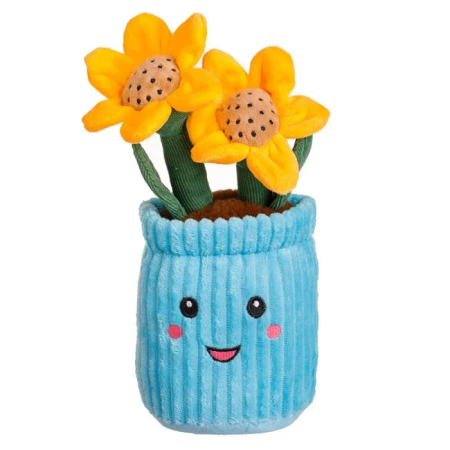 8 martie - Ghiveci Flori de Plus cu Floarea Soarelui 12x27cm