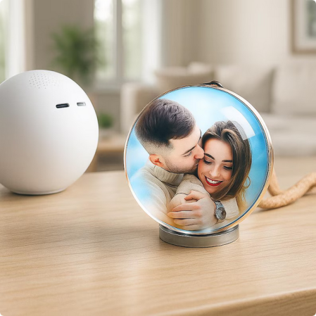 Produse cadou - Glob de cristal digital personalizat