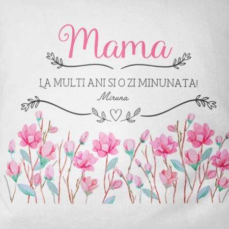 Perna personalizata cu text - Mama [1]