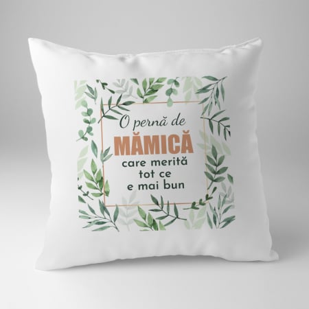 Perne personalizate - Perna personalizata - Mama merita tot ce e mai bun